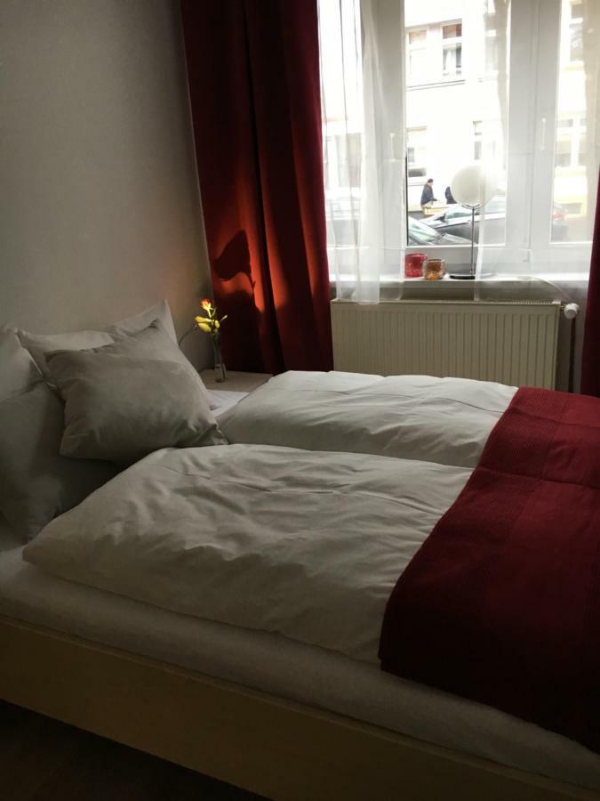 Ferienwohnung In Erfurt Mit Kleinem Balkon, 2 Schlafzimmer Exteriör bild