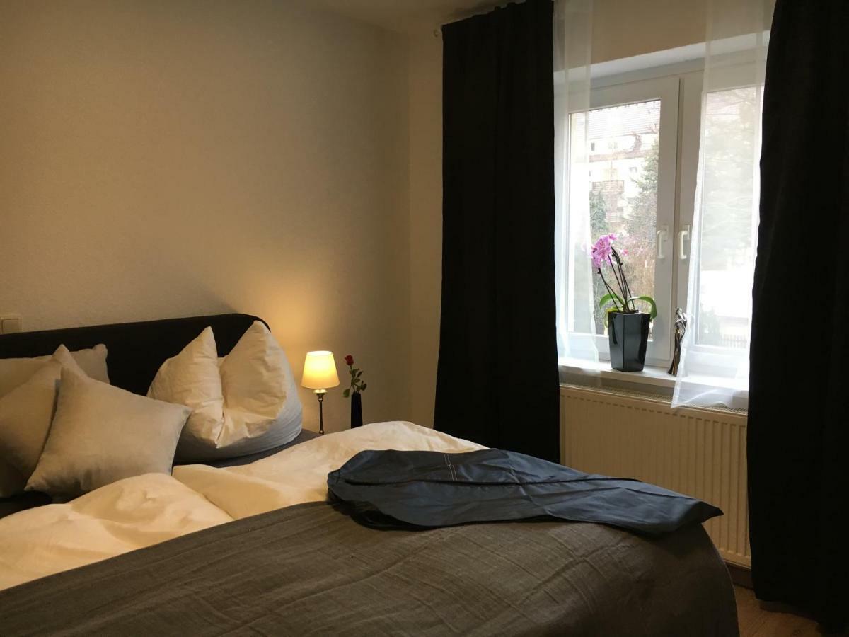 Ferienwohnung In Erfurt Mit Kleinem Balkon, 2 Schlafzimmer Exteriör bild